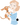 Джеки лижет хозяйку в лицо