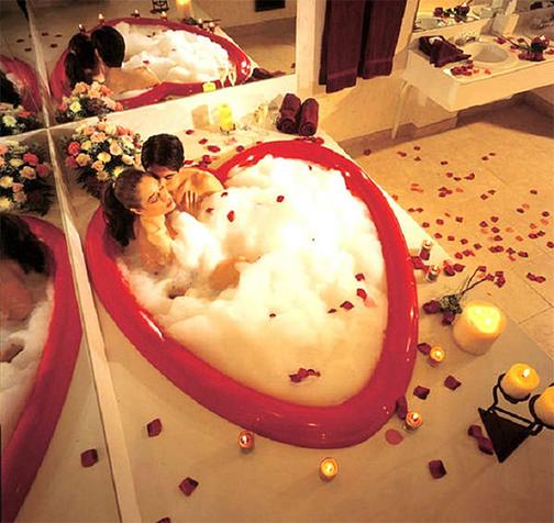Bath for two