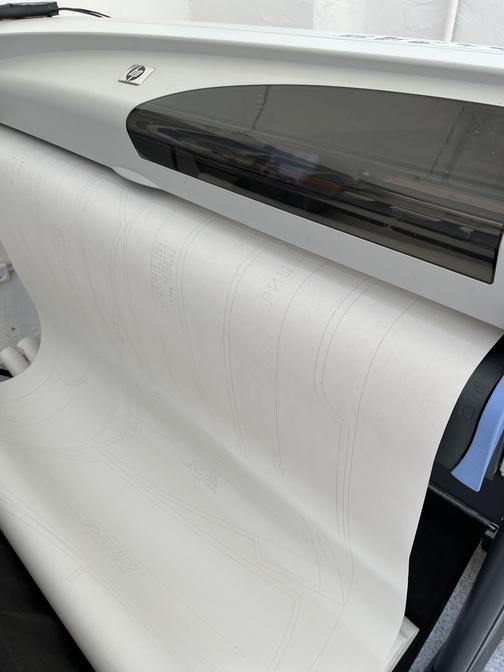 Печать лекал для одежды, Широкоформатная печать лекал на заказ ...