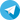 круглый значок телеграм
