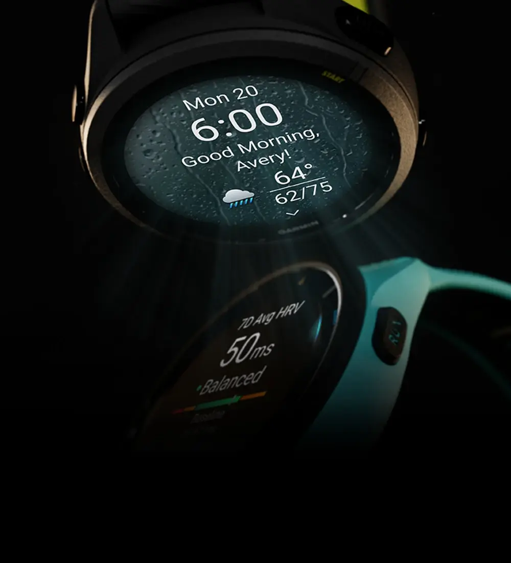 спортсмен занимается в часах garmin fenix 8 amolrd
