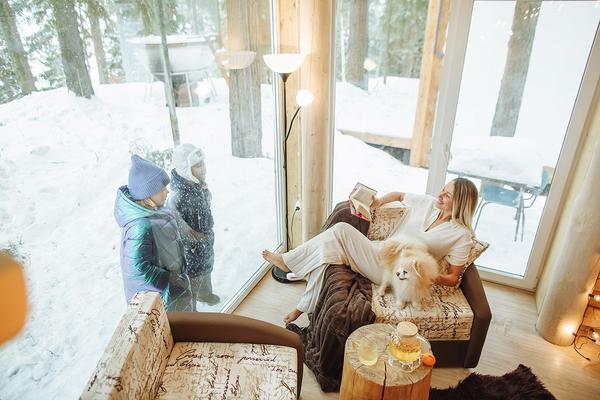 Домик для компании в Дулесово