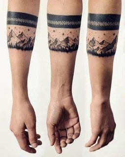 Arm Cuff Tattoo