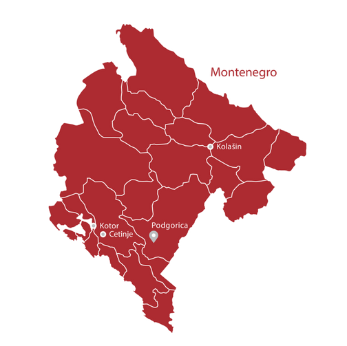 Regions of Montenegro