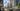High-class exterior visualization of the roadway in a residential area