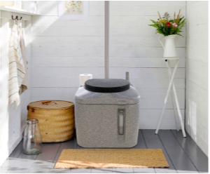 Торфяной биотуалет Росток ЭКО графит купить в магазине товаров для дома ...