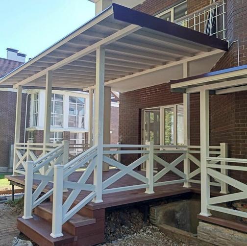 Динскую быстровозводимый дом терраса