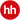 Цветной логотип hh.ru