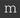 m logo
