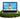 Palm reader personal website design on laptop by 1.5metra