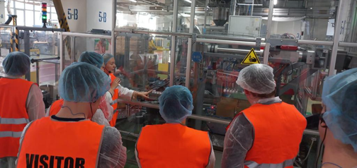 Экскурсия на предприятии ООО "Юнилевер Русь"