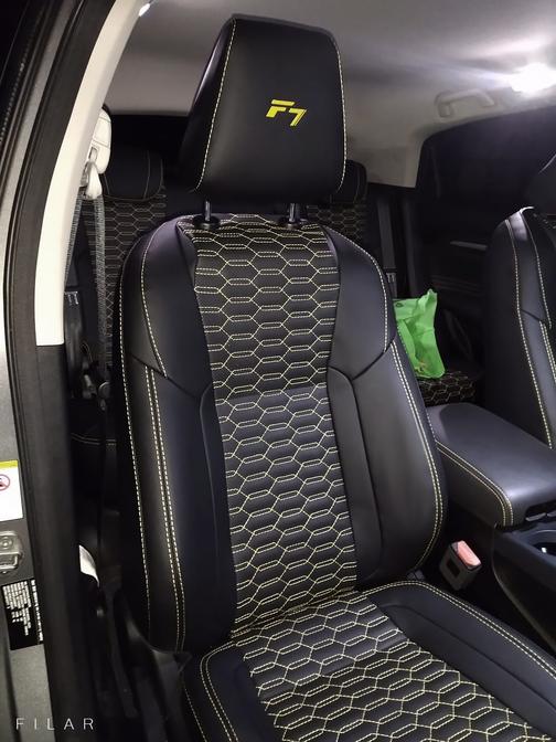 Каркасные чехлы на сиденья автомобиля Хавал Ф7, Ф7х (Haval F7, F7X)