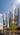 Architectural visualization of an expensive office building, glass facade, render for developer