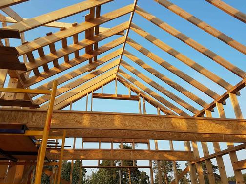 Каркасные дома в Кропоткин кровля