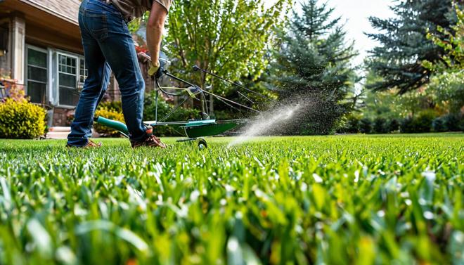 Сезонный уход за газоном