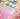 Japanese girl showing makeup with hello kitty on cover