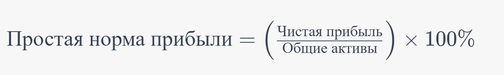 Что такое простая норма прибыли и зачем её рассчитывать