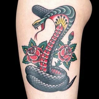 Тату с коброй - эскизы, значения татуировки кобра для мужчин и девушек (79 фото)