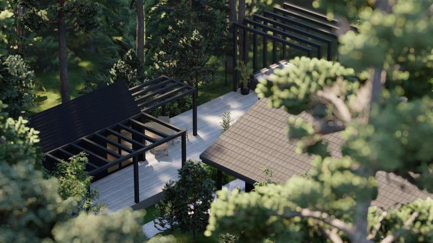 Модульная баня 18 кв.м