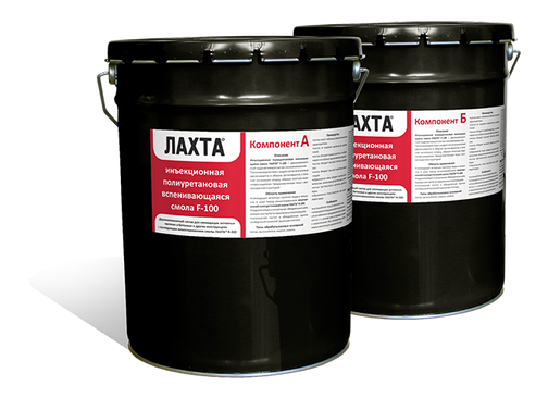 ЛАХТА® F-100 | Инъекционные полиуретановые смолы и пены ЛАХТА | Россия