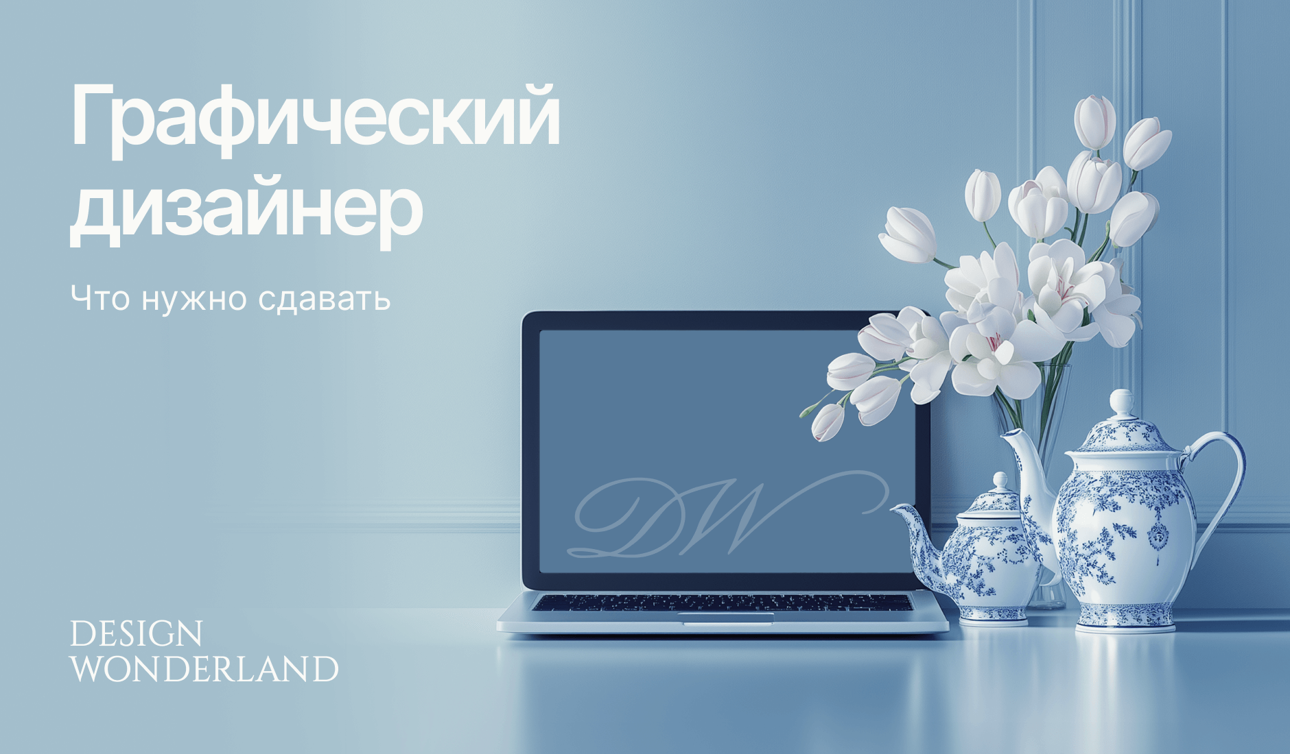 Обложка: Графический дизайнер что нужно сдавать