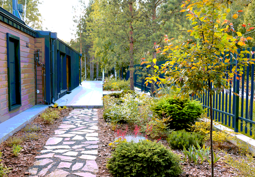 Ландшафтный дизайн участка под ключ в Новосибирске от 250 000₽ /сотка