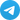 Иконка-кнопка, для перехода в мессенджер Telegram