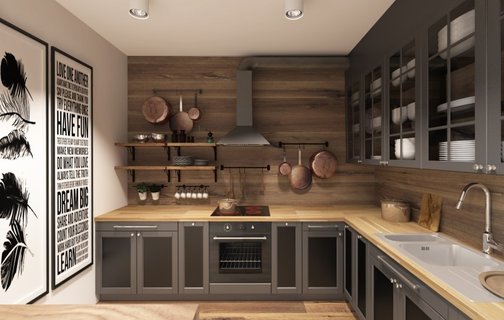 Дизайн маленькой кухни - 75 фото интерьеров, идеи для ремонта