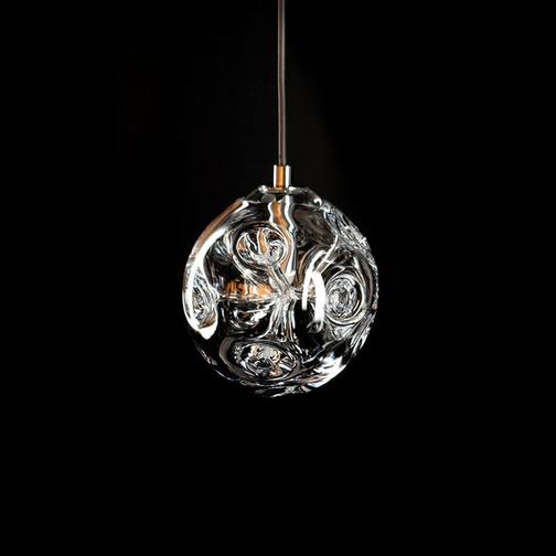 Дизайнерский светильник FIREBALL 200 mm на заказ от компании GLASSBURG