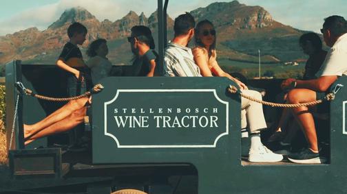 Book Now - Stellenbosch Wine Tasting Wine Tractor Experience