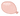 Розовый воздушный шарик, нарисованный мелком.