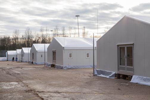 Быстровозводимые каркасно-тентовые строительно-монтажные базы и городки