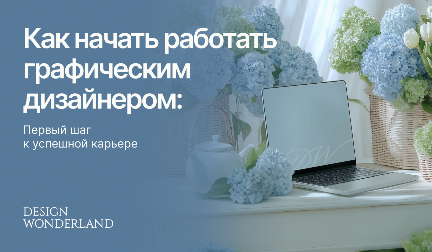 Обложка: Как начать работать графическим дизайнером: первый шаг к успешной карьере