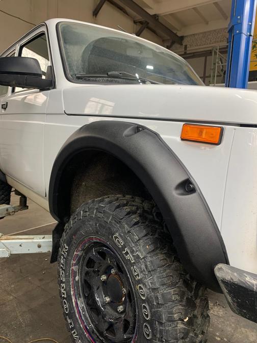 Установка лаптеров на Ниву