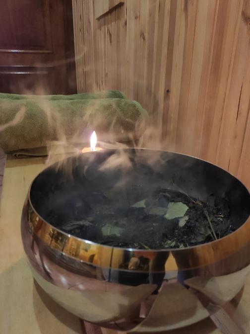 Банщик для парения в баньке | Гончаров Александр