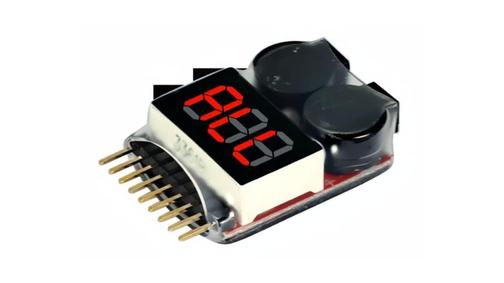 DIGITLAB. Бортовой тестер-индикатор напряжения 1-8S Lipo