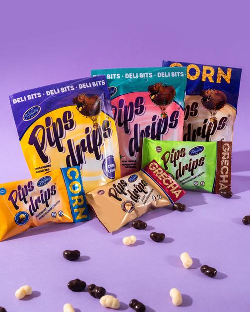 Проект для производителя драже PIPS DRIPS