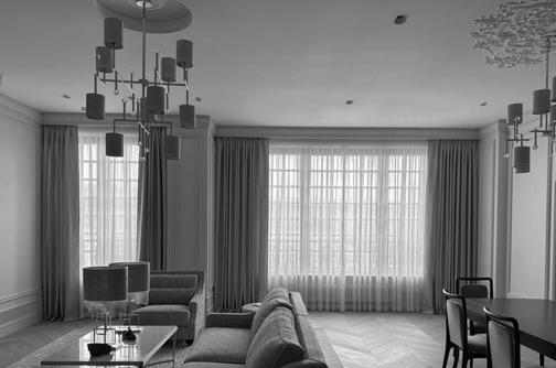 Текстильное оформление интерьера под заказ в Москве