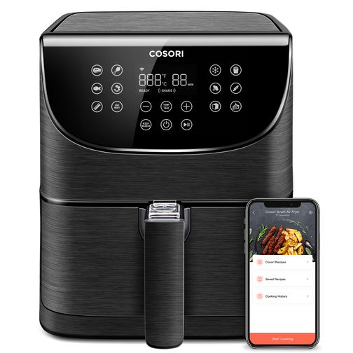Аэрогриль Cosori Smart Air Fryer CS158-AF 5,5 л Black — купить с ...